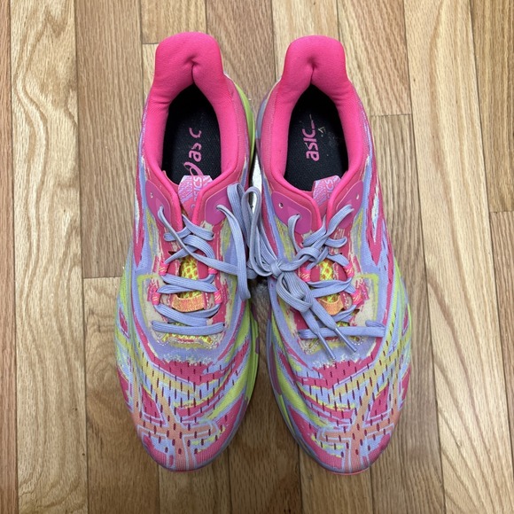 Asics Shoes - Asics Noosa Tri 15 Avant Garde - Neon Hot Pink & Safety Yellow - Size 12